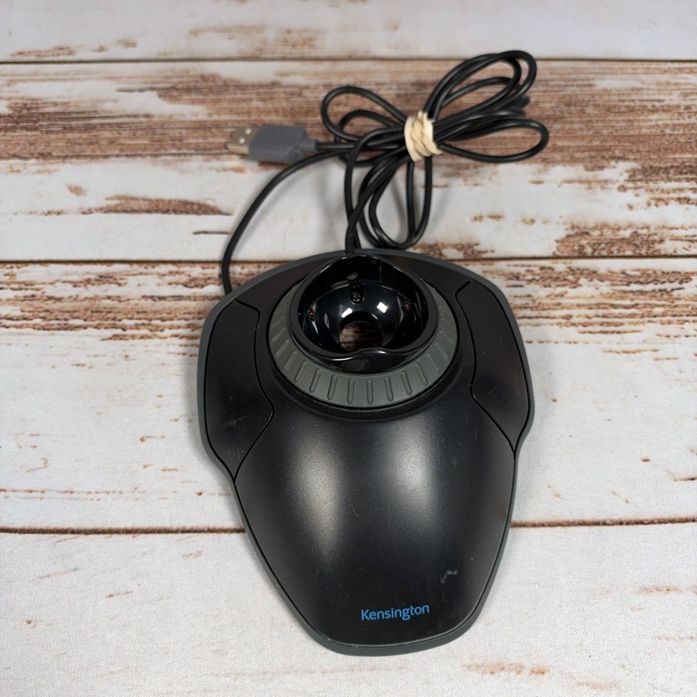 Kensington M01047 Orbit Trackball Scroll Ring Wired Base Only Tested Works